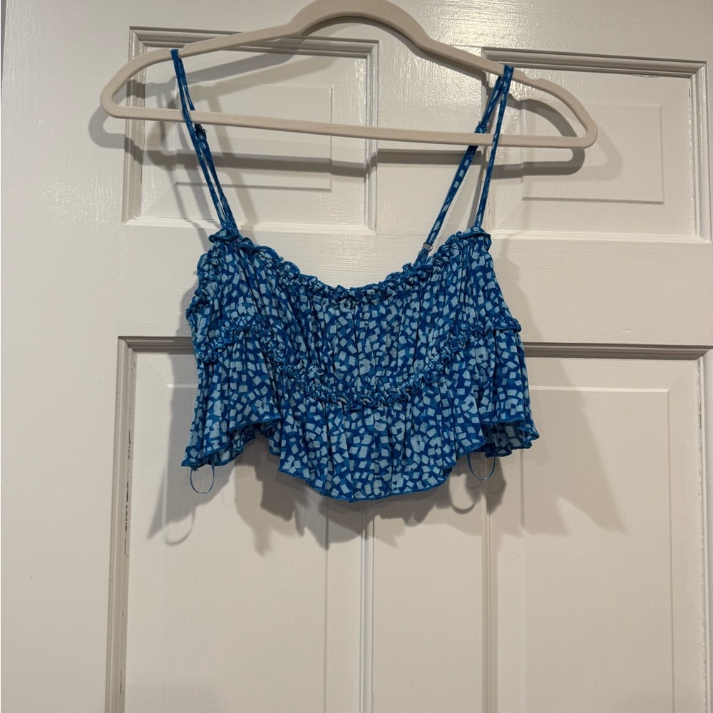 Stella and Madison Blue tank top and shorts set